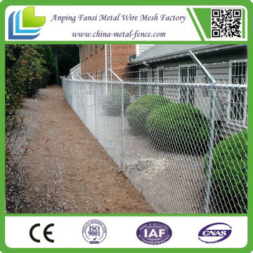 ISO9001 Galvanized Security Chain Wire Fence China Supplier